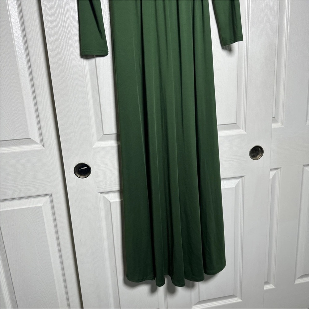 Baltic Born Ariana Medium Maxi Dress Forest Hunter Green Formal Wedding Guest - Picture 8 of 14